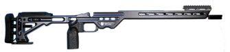 Grenade Chassis - ESR - Ambi (Left of Right Hand) - REM700 Long Action - Black - #14