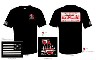 Georgia License Plate T-Shirt