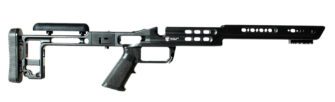 Grenade Chassis - Ultra Light - REM700 Long Action - Ambi (Left or Right) - Side Folder - Black - #2